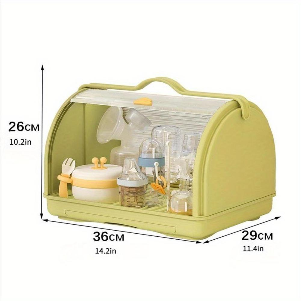 Desktop Dust Organizer And Bottle Holder, Rational Use Of Small Space, Large Capacity Storage, Enjoy Cleaning, Easy to Carry, Suitable for Family Use.