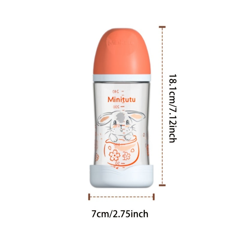 Glasses Feeding Bottle for Newborn, Water Formula Milk Supplement Bottle for Baby Infants Toddlers