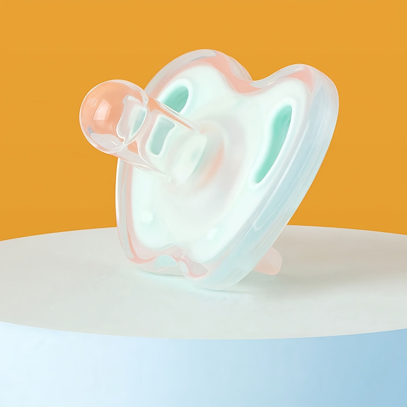 Bpa-Free Soft Silicone Pacifier for Babies, Perfect Soothing for Infants, Great Gift for Baby Showers