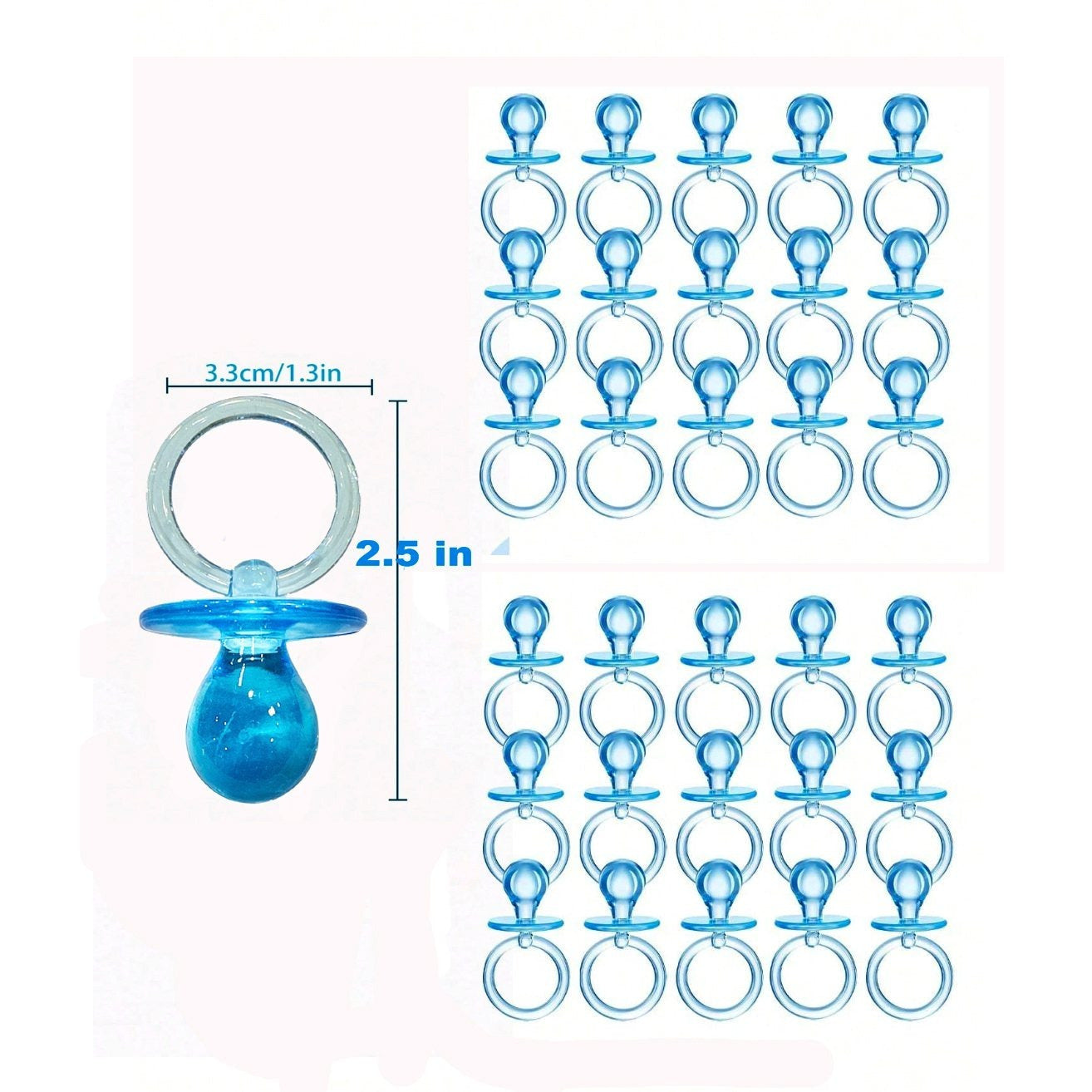 24 Pcs Baby Pacifier 2.5\